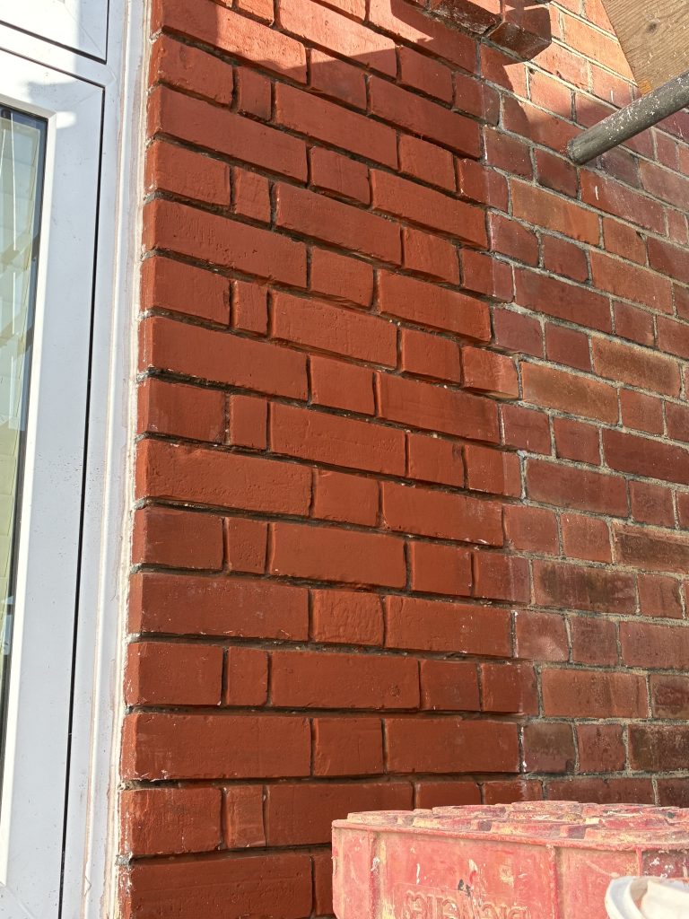 Tuck Pointing During