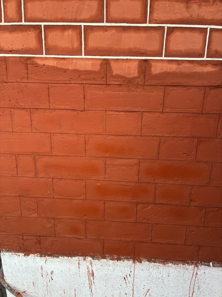 Tuck Pointing During